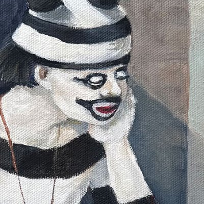 Hopi Clown In&nbsp;Contemplation